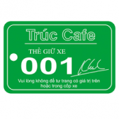 THẺ GIỮ XE BẰNG MICA