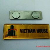 Bảng tên nhân viên cài áo 02